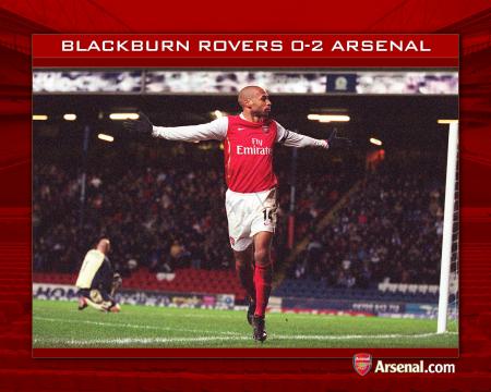 Blackburn Rovers 0-2 Arsenal